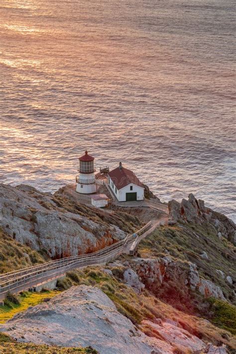 Point Reyes Lighthouse, Sunset. Point Reyes National Seashore, North ...