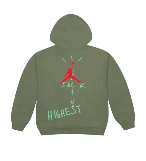 Travis Scott Olive Highest Hoodie – Restock AR