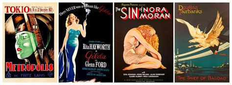 AFI Recreation 100 Top Classic American Movie Posters - DaVinci Emporium