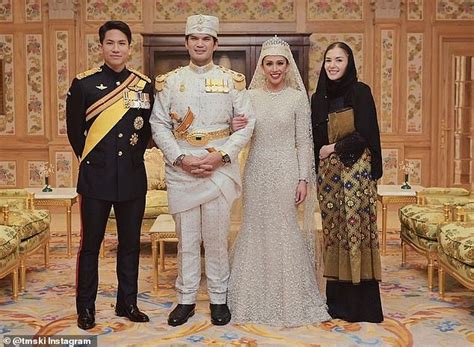 The first royal wedding of 2023! Sultan of Brunei's daughter Princess ...