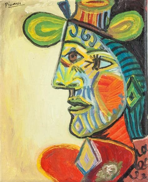 Sold at Auction: Pablo Picasso, PABLO PICASSO Spanish 1881-1973 Oil ...