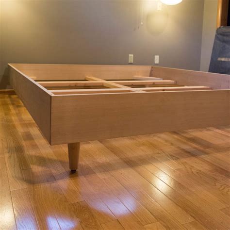 Diy Mid Century Modern Platform Bed – HOMYSTYLE