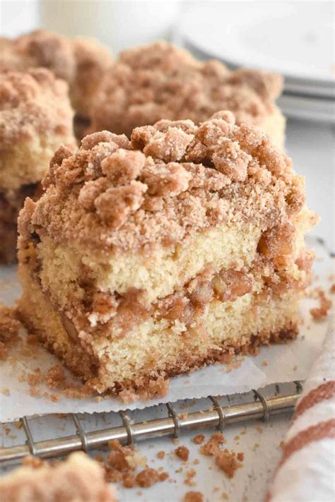 Apple Streusel Coffee Cake • Dance Around the Kitchen