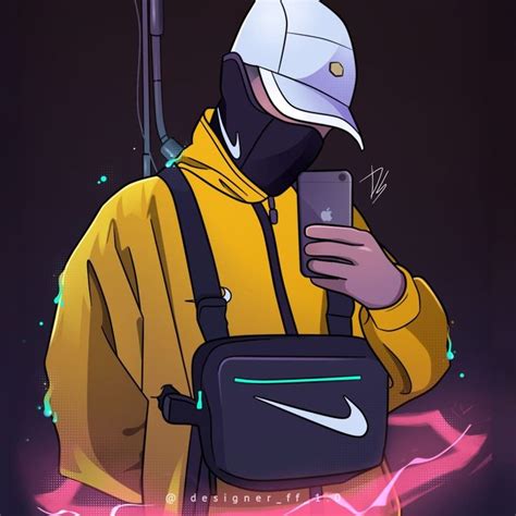 Nike Swag by @designer_ff_1.0 in 2021 | Swag cartoon, Cartoon wallpaper hd, Cute panda wallpaper