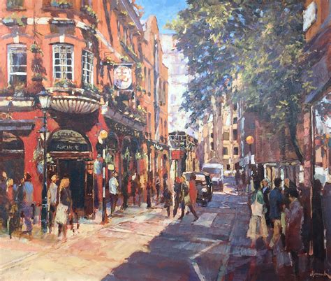 John Hammond 'Summer In The City' Street Painting - No Naked Walls