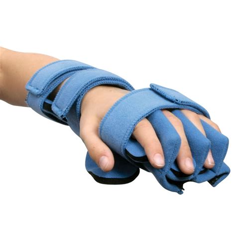 Comfyprene Hand/Wrist Separate Finger Orthosis, Adult, Left, Light Blue - Walmart.com - Walmart.com