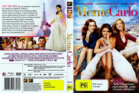 Monte Carlo (2011) WS R4 - Movie DVD - CD Label, DVD Cover, Front Cover