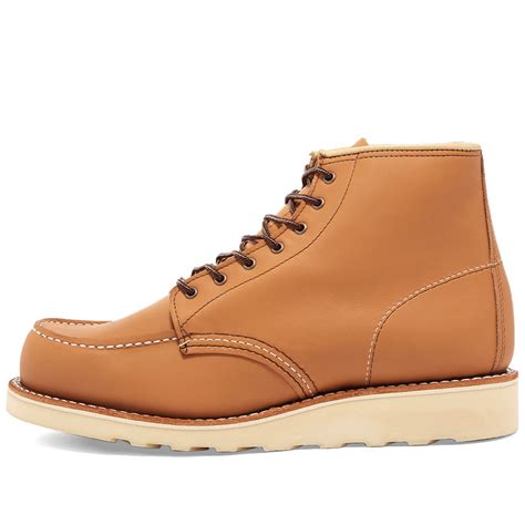 Red Wing Women's Heritage 6" Moc Toe Boot Tan Boundary | END. (US)