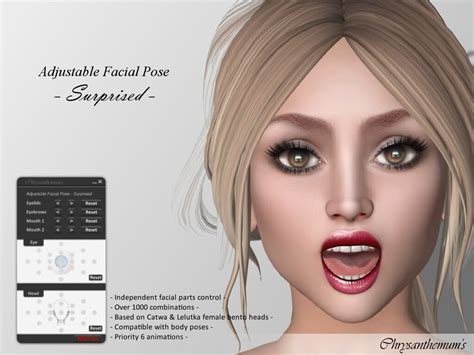 Adjustable Facial Pose - Surprised | to be released on 15th … | Flickr