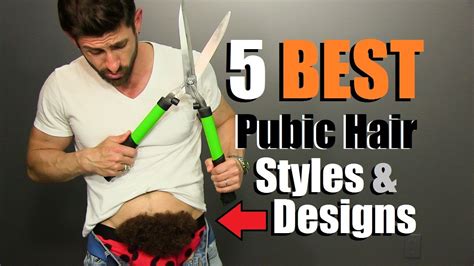 How To Trim Your Pubes Like A PRO! 5 BEST Pubic Hair Designs For Men ...