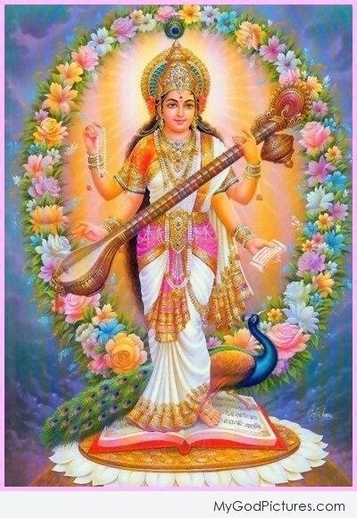 Mata Saraswati Ji - God Pictures