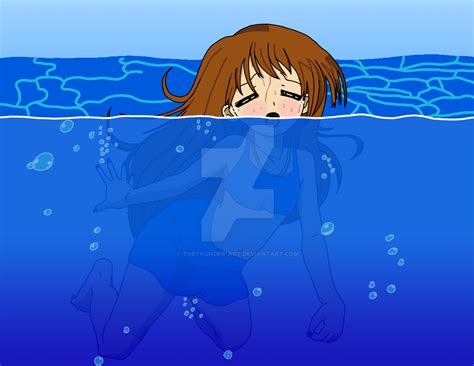 Drowning on Underwater-Anime - DeviantArt