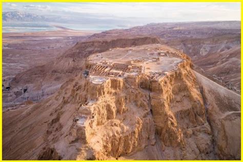 Masada National Park and Masada fortress History Isreal - Geotourism