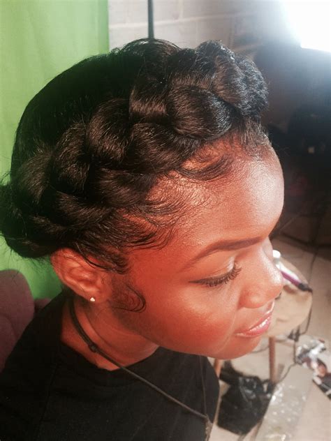 18+ Cool Crown Hairstyles For Black Hair