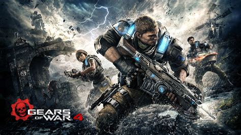 Gears of War 4 HD Wallpaper: James Dominic Fenix & Kait Diaz