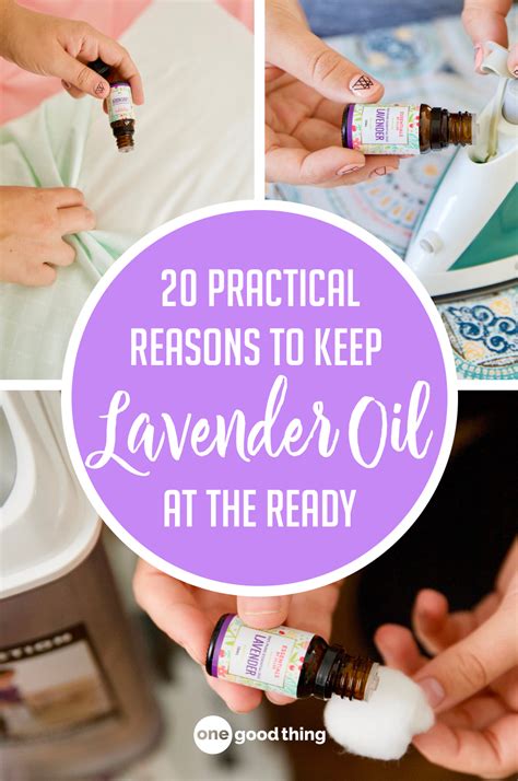 20 Practical Uses For Lavender Oil