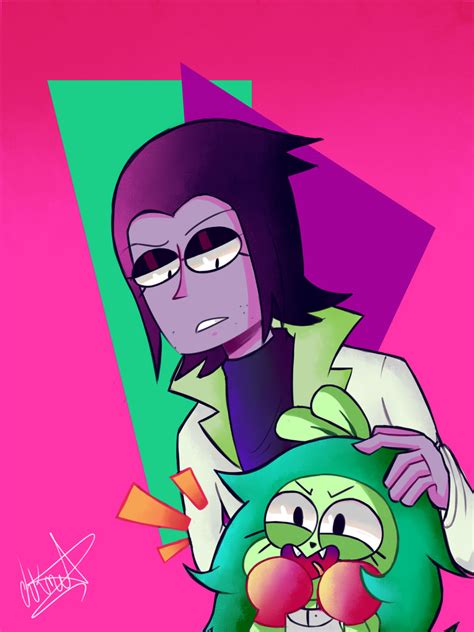 Professor Venomous and Fink by chikamew on DeviantArt