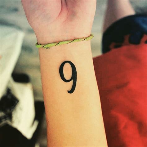 Number 9 tattoo #ModusINK #Oporto #Portugal #Ink #Tattoo #Piercings # ...