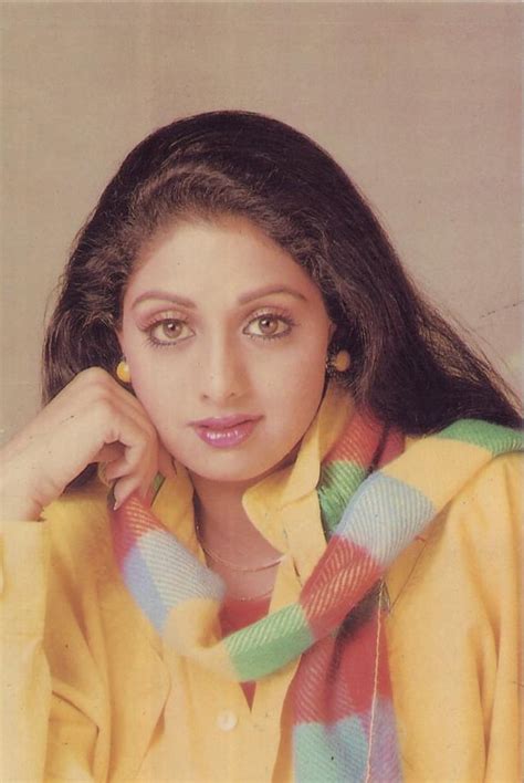 A postcard of SriDevi from the 1980s : r/Sridevi