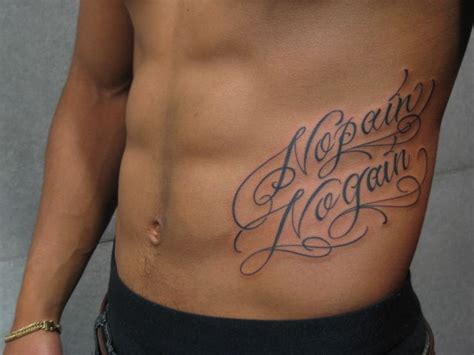 no pain no gain tattoo ideas - vanburencountylibrary