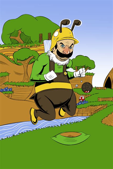 Super Mario Galaxy - Bee Luigi by OwenOak95 on DeviantArt