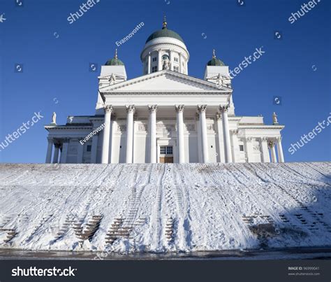 Helsinki Cathedral, Finland. Winter Stock Photo 96999041 : Shutterstock