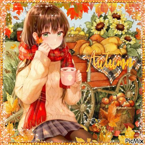 Anime Autumn - Free animated GIF - PicMix