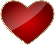 Red Heart With Bow Transparent PNG Clip Art Image