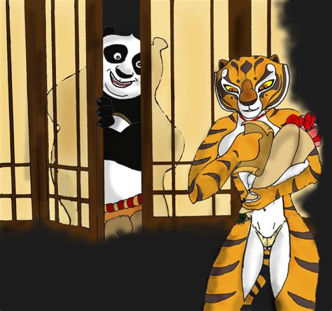 Master tigress and Po by K-o-v-u on DeviantArt