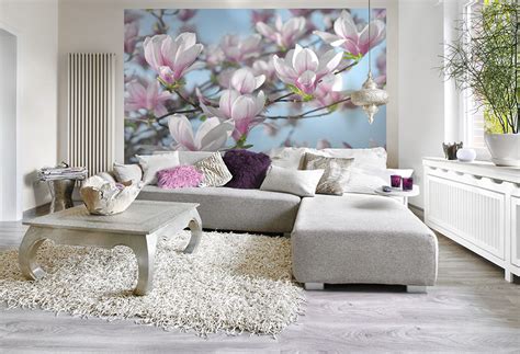 Bring Nature Inside Your Living Room With These Enchanting Wall Murals ...