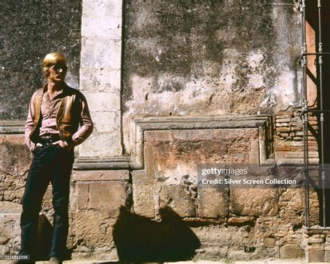 American actor Robert Redford as The Sundance Kid on the set of the ...