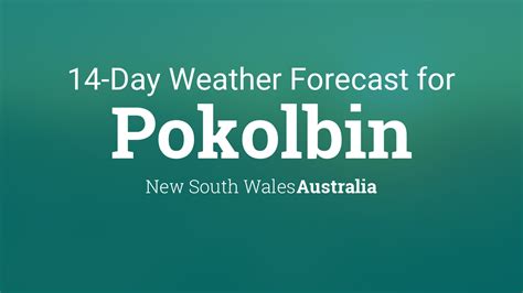 Pokolbin, New South Wales, Australia 14 day weather forecast