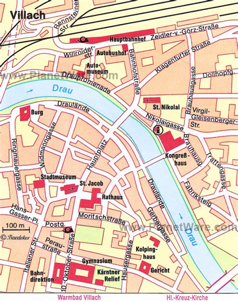 Villach Map - Austria