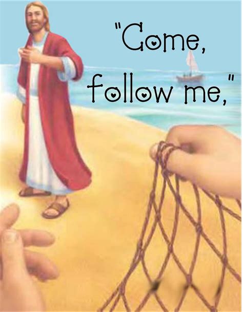 The Ordinary Adventures of a Primary Chorister: Come Follow Me and I Can Follow Jesus Activity