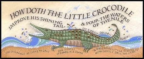 Lewis Carroll – How Doth the Little Crocodile | Genius