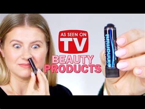 Beauty Products AS SEEN ON TV! - YouTube