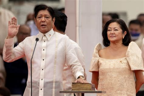 Marcos sworn in as Philippine president: 'You, the people, have spoken ...