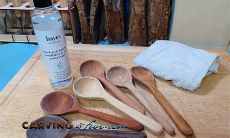 Using Mineral Oil to Finish Wood Carvings and Cutting Boards – Carving is Fun