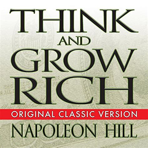 Think and Grow Rich by Napoleon Hill - Audiobook - Audible.com