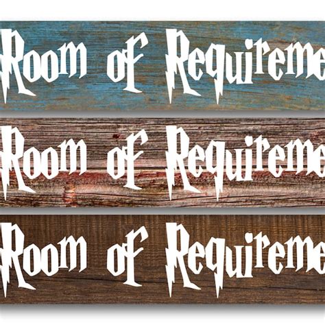 Room of Requirement - Etsy