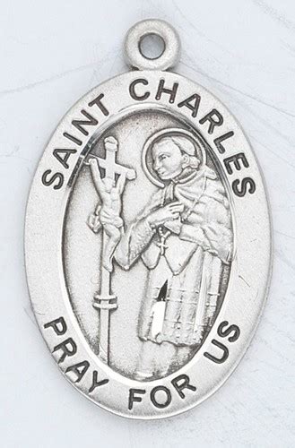 Sacco Company > C Saint Names > ST CHARLES PATRON SAINT MEDAL