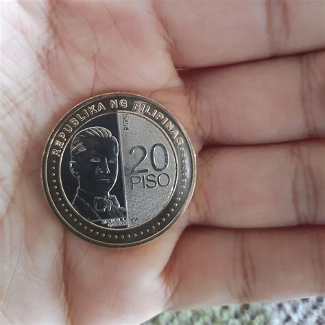 Behold, a 20-peso coin! : r/Philippines