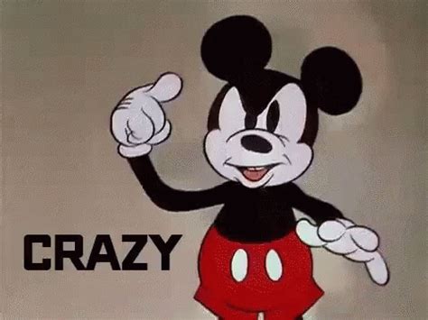 Mickey Mouse Crazy GIF - MickeyMouse Crazy Creepy - Discover & Share GIFs