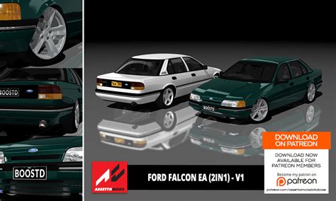 Ford Falcon EA 2in1 (v1) - Patreon Exclusive - Assetto Corsa Mods