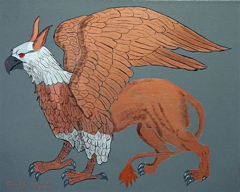 The Griffin Painting by Charles Francis