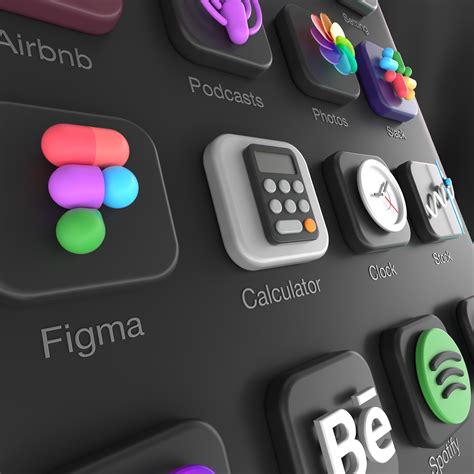 iOS 15 Big Sur 3D icon pack :: Behance