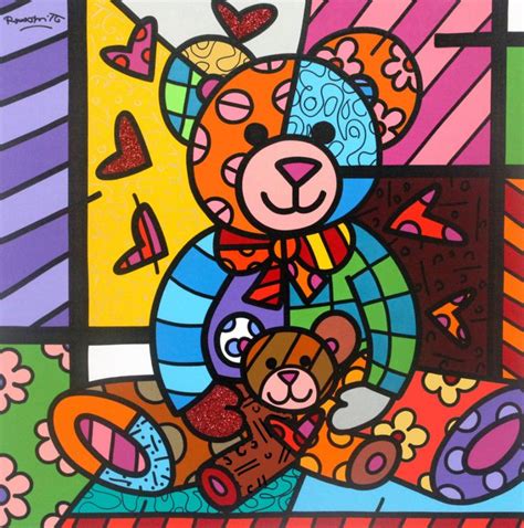 Romero Britto | Britto art, Romero britto art, Art