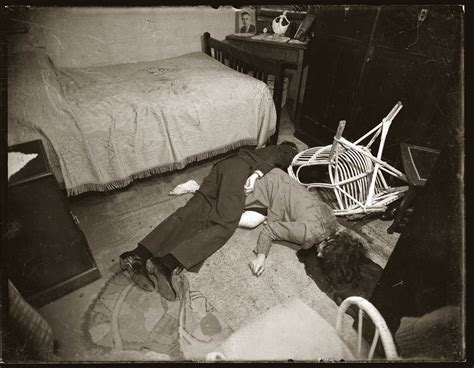 10 Moving Crime Scene Photos from the 1940s – We Heart Vintage blog: retro fashion, cinema and ...