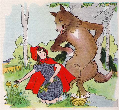 Clearly Vintage: Some More Little Red Riding Hood Illustrations