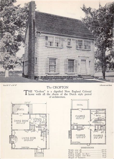 Colonial Revival House Plan - The Crofton - Home Builders Catalog | Colonial house plans ...